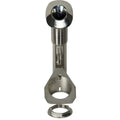 CE Smith 70 Series Screwless Flush Mount Rod Holder  30 Degree  Stainless Steel  Cast Bottom  Black Liner  Boxed 53678C
