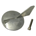 Performance Metals Yamaha Trim Tab Anode  150225 hp  Aluminum 00125A
