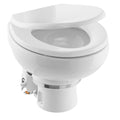 Dometic MasterFlush 7160 White Electric Macerating Toilet wOrbit Base Raw Water Flush  12V 9610007274