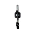 Powerwinch Select Series Jack  1000lb WeldOn Single Wheel Carbon Black 21400J1000W1BR