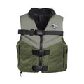 Mustang Accel Foam Vest  GreenGrey  Small MV4627833S