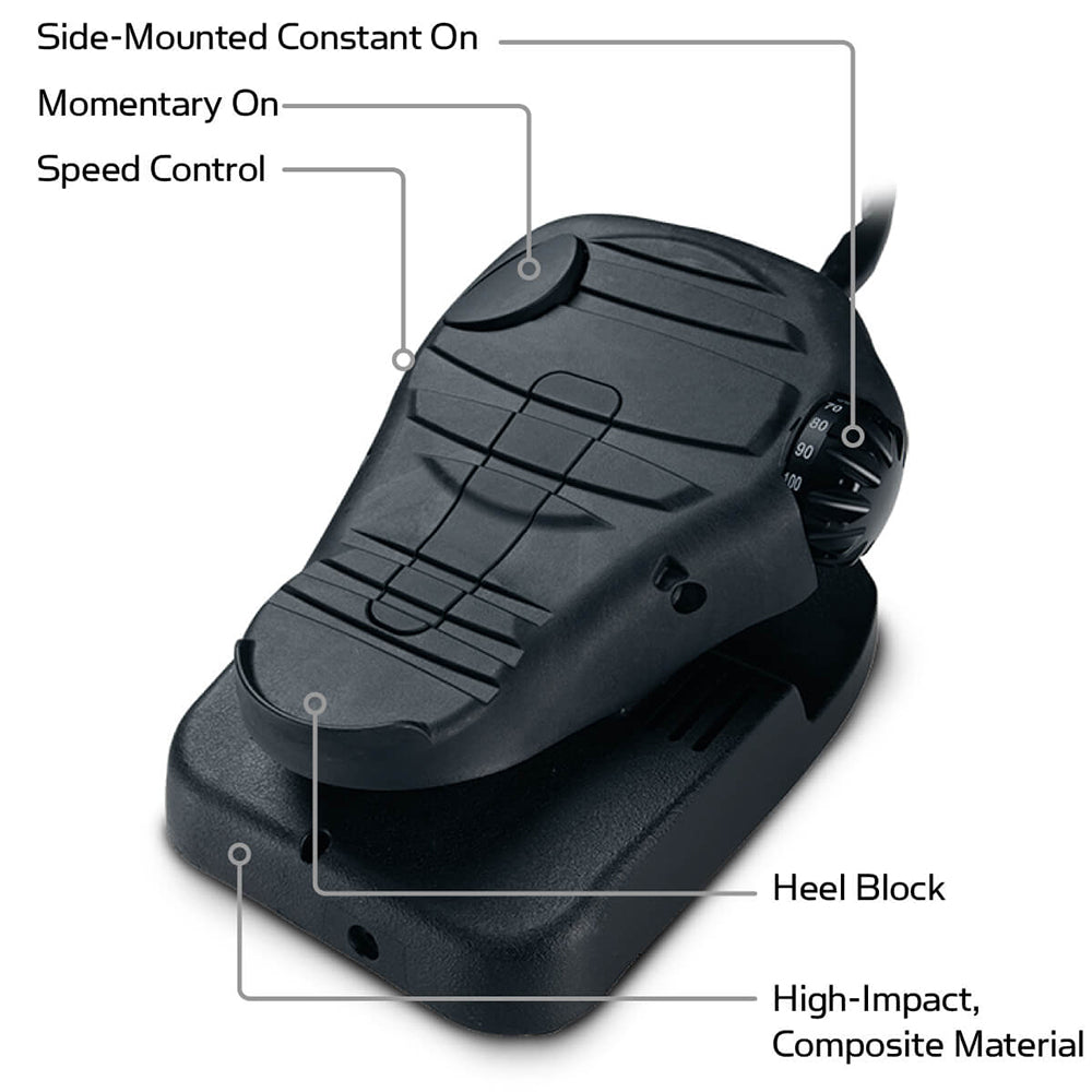 Minn Kota Edge 45  Latch  Door  Foot Control  12V45lb36 1355946