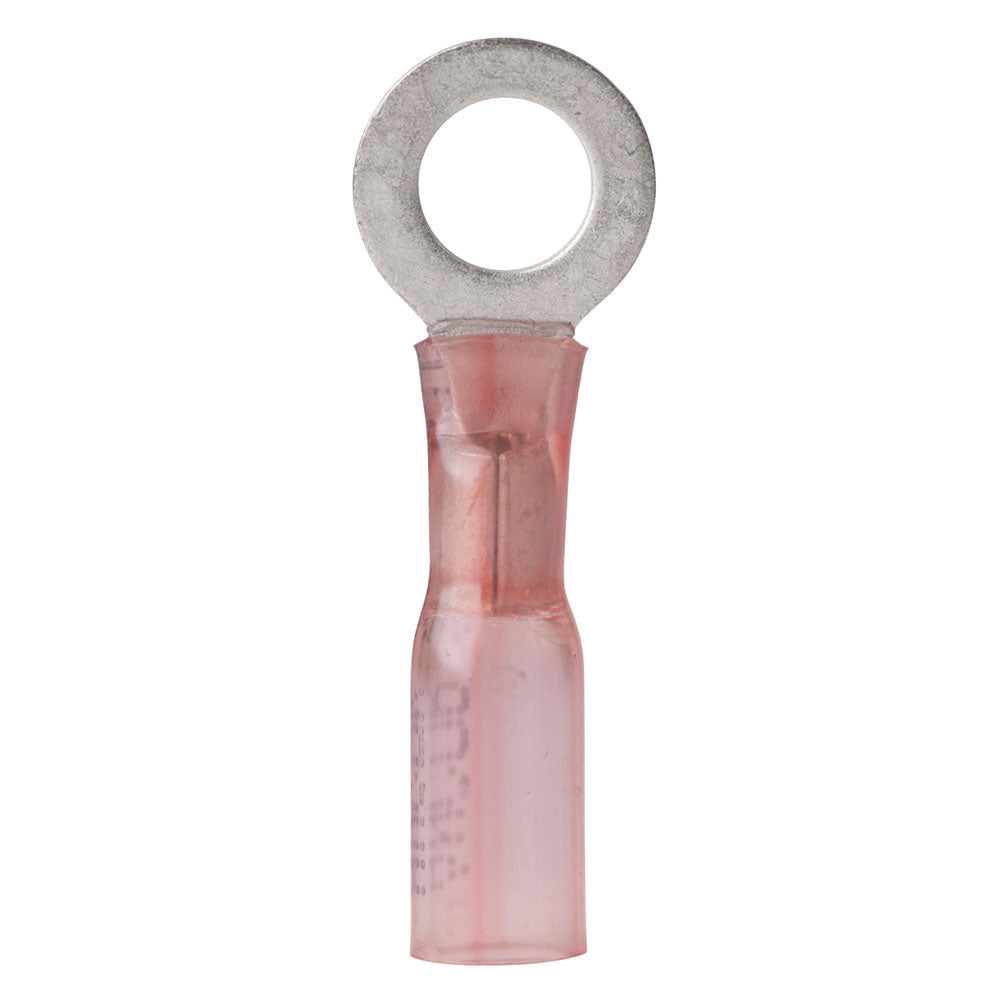 Ancor 2218 Gauge  8 Heat Shrink Ring Terminal  25Pack 310225