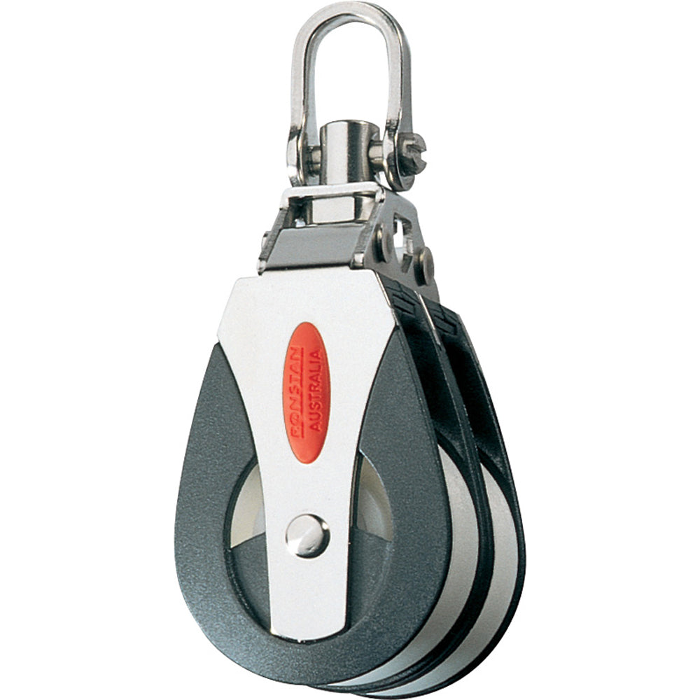 Ronstan Series 40 All Purpose Block  Double Block  Full Swivel Head RF41200