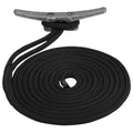 SeaDog Double Braided Nylon Dock Line  58 x 25  Black 302116025BK1