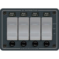 Blue Sea 8666 Contura 4 Bilge Pump Control Panel 8666