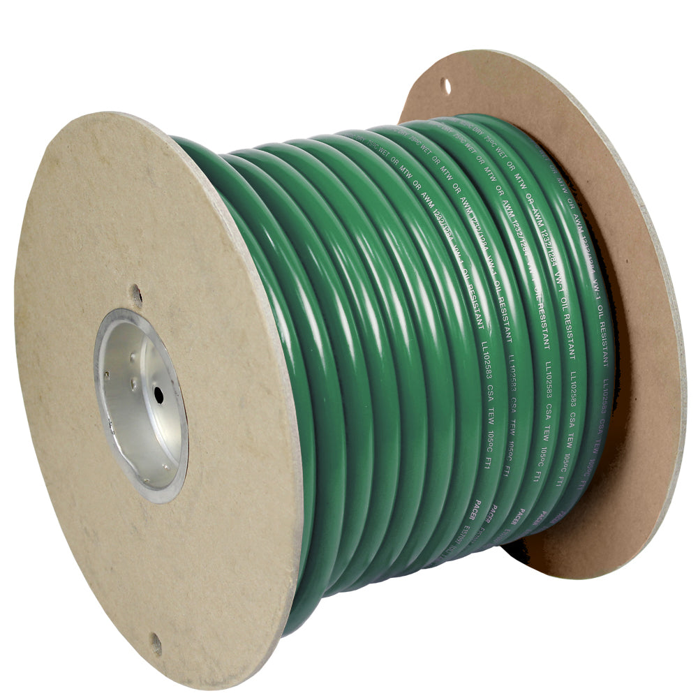 Pacer Green 4 AWG Battery Cable  100 WUL4GN100